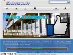 Sites similar to klebetape.de