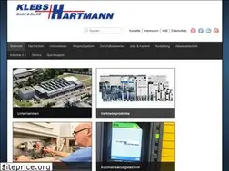 Sites similar to klebs-hartmann.de