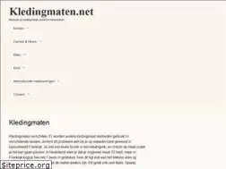 Sites similar to kledingmaten.net