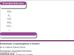 Sites similar to kleiderboerse.com