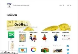 Sites similar to kleidergroessen.info