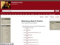 Sites similar to kleidermoden.com