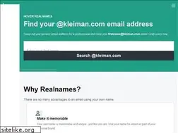 Sites similar to kleiman.com