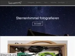 Sites similar to klein-gedruckt.de