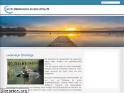 Sites similar to klein-seenplatte.de