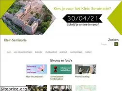Sites similar to klein-seminarie.org