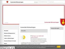 Sites similar to kleinaitingen.de