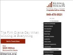 Sites similar to kleinandwilson.com