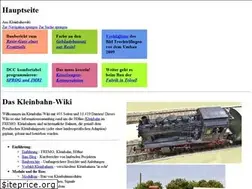 Sites similar to kleinbahnwiki.de