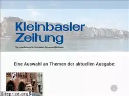 Sites similar to kleinbasler-zeitung.ch