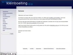 Sites similar to kleinboelting.de