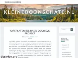 Sites similar to kleinboonschate.nl