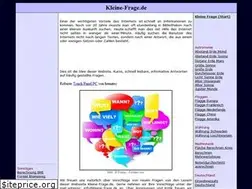 Sites similar to kleine-frage.de