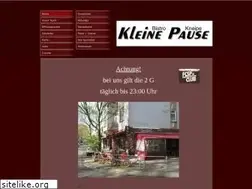 Sites similar to kleine-pause.de