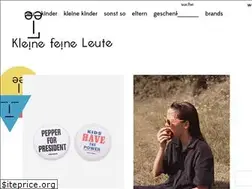 Sites similar to kleinefeineleute.de