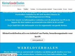 Sites similar to kleinegoededoelen.nl