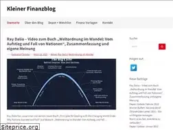 Sites similar to kleiner-finanzblog.de