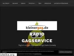 Sites similar to kleinergag.de