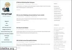 Sites similar to kleingebloggt.de