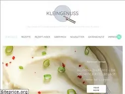Sites similar to kleingenuss.de
