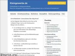 Sites similar to kleingewerbe.de
