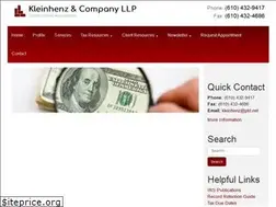 Sites similar to kleinhenzcpa.com