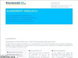Sites similar to kleinkredit-24.de
