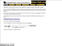 Sites similar to kleinoak.org