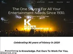 Sites similar to kleinsentertainment.com