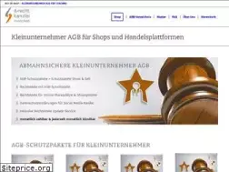 Sites similar to kleinunternehmer-agb.de