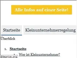 Sites similar to kleinunternehmer.de