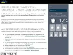 Sites similar to kleinwalsertal-online.at