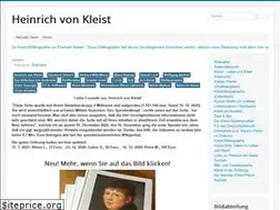 Sites similar to kleist.org