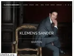 Sites similar to klemenssander.com