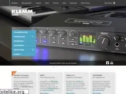 Sites similar to klemm-music.de