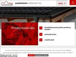 Sites similar to klempostav.com
