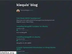 Sites similar to klequis.io