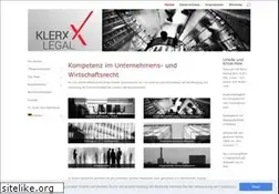 Sites similar to klerx-legal.com