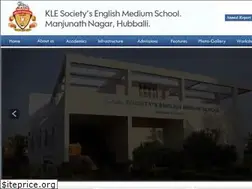 Sites similar to kleschool-manjunathnagar.org