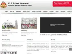 Sites similar to kleschooldharwad.com