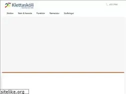Sites similar to klettaskoli.is