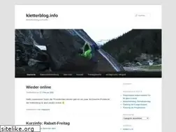 Sites similar to kletterblog.info