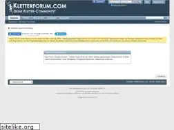 Sites similar to kletterforum.com