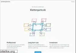 Sites similar to klettergurte.de