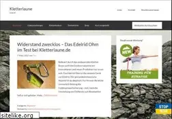 Sites similar to kletterlaune.de