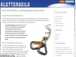 Sites similar to kletterseile.de