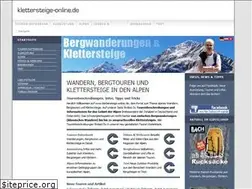 Sites similar to klettersteige-online.de