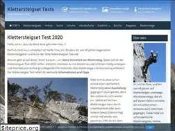 Sites similar to klettersteigset-tests.de