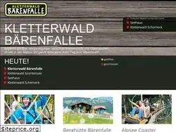 Sites similar to kletterwald-baerenfalle.de