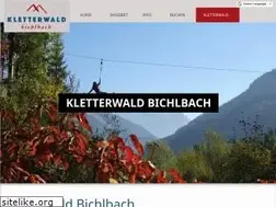 Sites similar to kletterwald-bichlbach.at